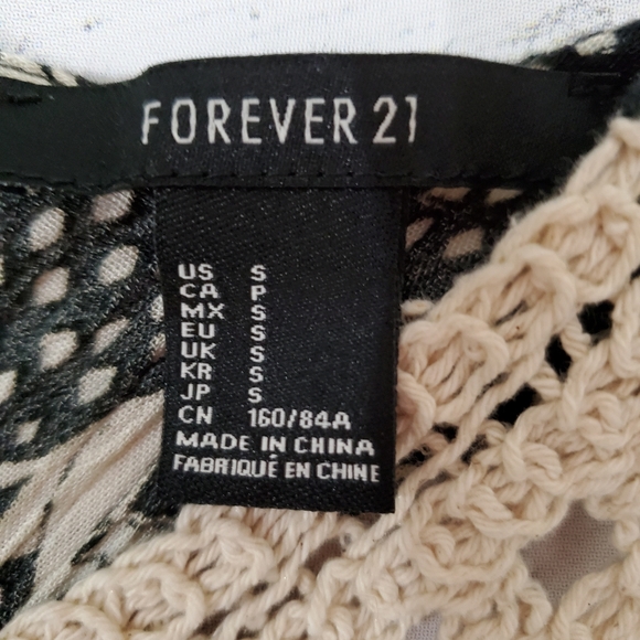 Forever 21 Boho Festival Elephant Dress Small - Picture 4 of 6